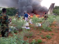 Máy bay chở hàng viện trợ COVID-19 rơi ở Somalia