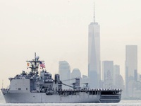 Tàu hải quân Mỹ tuần tra ở Biển Đen