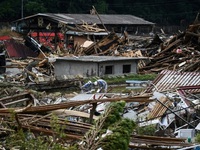 Nhật Bản: Mưa lũ cướp sinh mạng 63 người, ít nhất 16 người mất tích