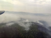 Nga: Cháy rừng hoành hành tại Siberia, khói mù bao trùm nhiều khu vực
