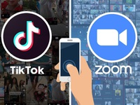 Zoom và TikTok liên tục lập kỷ lục trên các cửa hàng ứng dụng
