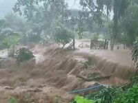 Tropical storm Higos brings flash floods to Northern Thailand