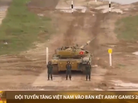 Đội tuyển xe tăng Việt Nam đã lọt vào vòng bán kết Army Games 2020 tại Nga