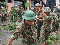 Hà Tĩnh, Thừa Thiên - Huế khẩn trương khắc phục hậu quả sau bão số 5