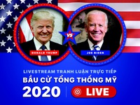 VIDEO phiên tranh luận đầu tiên Donald Trump và Joe Biden trong cuộc đua bầu cử Tổng thống Mỹ 2020