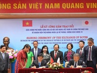 Nhật Bản tài trợ 455 tỷ đồng cho Việt Nam chống dịch COVID-19