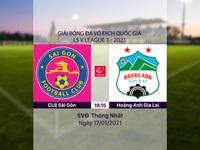 VIDEO Highlights: CLB Sài Gòn 1–0 Hoàng Anh Gia Lai (Vòng 1 LS V.League 1-2021)