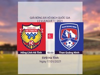 VIDEO Highlights: Hồng Lĩnh Hà Tĩnh 1-2 Than Quảng Ninh (Vòng 1 LS V.League 1-2021)
