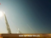 Iran tập trận tên lửa