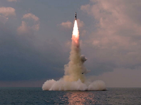 LHQ sẽ tổ chức cuộc họp khẩn cấp sau vụ Triều Tiên phóng thử tên lửa từ tàu ngầm