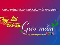 Đón xem THTT 'Thay lời tri ân 2021: Gieo mầm' (20h10, VTV1)