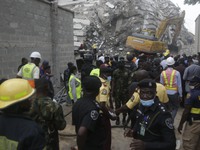 Sập tòa nhà tại Nigeria: số người thiệt mạng tăng lên 6, khoảng 100 người mất tích