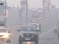 Nhiều người nhập viện vì ô nhiễm không khí ở New Delhi