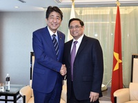 Cựu Thủ tướng Nhật Bản Abe Shinzo: Tình cảm quý mến đặc biệt dành cho Việt Nam