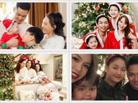 Sao Việt đón Giáng Sinh ấm áp bên gia đình
