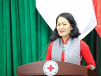 Bà Bùi Thị Hòa được điều động giữ chức Bí thư Đảng đoàn Hội Chữ thập đỏ Việt Nam