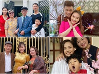 Bảo Thanh, Phương Oanh và dàn diễn viên xinh đẹp đồng loạt khoe ảnh bên gia đình ngày Tết