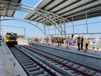 Thi công hệ thống cấp điện toàn tuyến metro Bến Thành - Suối Tiên
