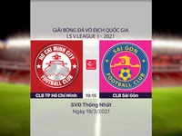VIDEO Highlights: CLB TP Hồ Chí Minh 1-0 CLB Sài Gòn (Vòng 4 LS V.League 1-2021)