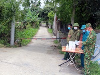 Hà Nam thiết lập vùng cách ly y tế tại 2 thôn ở huyện Lý Nhân