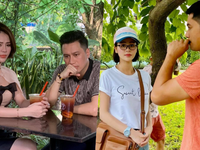 Việt Anh đăng ảnh Hướng dương ngược nắng phần 3, Lương Thu Trang dập tắt ngay bằng ảnh bên trai đẹp khác