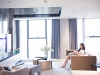 Hoa hậu Lương Thùy Linh tậu penthouse ở tuổi 21