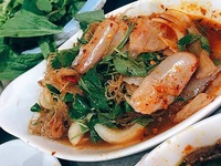 Deep herring salad in Nha Trang