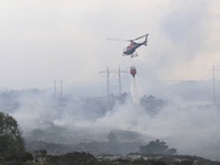 Cháy lớn trên đảo Sotra (Na Uy), hàng trăm người phải sơ tán