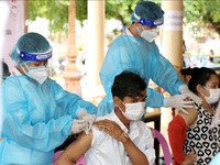 Số ca mắc COVID-19 ở Phnom Penh có dấu hiệu giảm