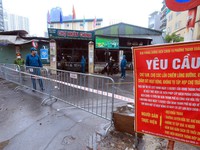 Hà Nội: Quận Thanh Xuân tạm dừng hoạt động chợ Nhân Chính