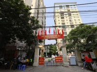 Hà Nội: Phát hiện F0 qua sàng lọc, phong tỏa 1 tòa chung cư ở Đền Lừ