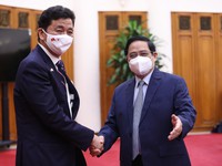 Thủ tướng cảm ơn Nhật Bản đã hỗ trợ Việt Nam hơn 3 triệu liều vaccine COVID-19