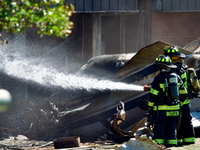 Máy bay lao vào tòa nhà và bốc cháy ở Connecticut, 4 người tử vong