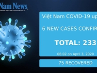 Việt Nam COVID-19 cases rises to 233
