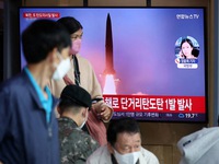 Triều Tiên phóng tên lửa đạn đạo: Nhật Bản kích hoạt cảnh báo khẩn cấp, Hàn-Mỹ diễn tập tấn công không quân