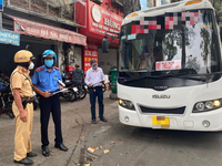 TP Hồ Chí Minh tăng cường kiểm tra xe khách
