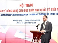 Việt Nam và Vương quốc Anh thúc đẩy hợp tác công nghệ giáo dục