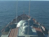 Tàu chiến Nga diễn tập bảo vệ bán đảo Crimea