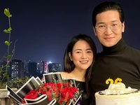 Việt Hoa hạnh phúc đón sinh nhật bên bạn trai