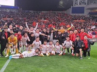 Vietnam retain Top 100 place in latest FIFA rankings