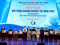 Bac Ninh holds dialogue on removing difficulties for FDI enterprises
