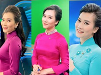 BTV Khánh Trang chọn đúng 3 kiểu tóc để lên hình