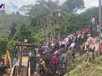 Lở đất ở Colombia khiến 3 trẻ em thiệt mạng