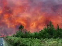 Cháy rừng lan rộng, Pháp sơ tán hơn 10.000 người dân