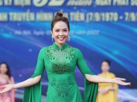 BTV Quỳnh Anh giành giải đặc biệt 'Vẻ đẹp VTV 2022'