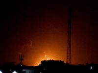 Máy bay của Israel không kích Dải Gaza, chưa có thông tin về thương vong