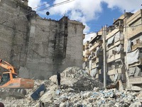 Nạn nhân động đất ở Syria sống trong cảnh 'màn trời chiếu đất'