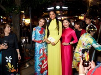 Hoa hậu H"Hen Niê tiết lộ lý do mặc áo dài cũ tại khai mạc “Lễ hội Áo dài TP Hồ Chí Minh 2023'