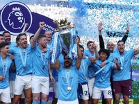 Man City celebrate Premier League title with 1-0 victory over Chelsea