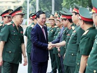 President attends opening of National Defence Academy's new academic year